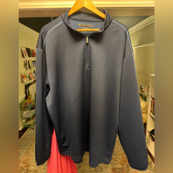 XXL Pebble Beach Performance Q Zip - Picture 1 of 4